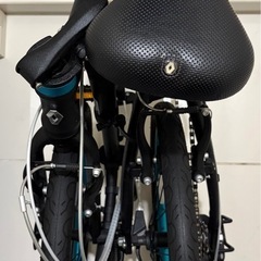 【美品】ルノー(RENAULT) LIGHT10 折りたたみ自転車 おまけ多数（鍵・スマホホルダー）の画像