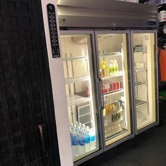 業務用】ホシザキ リーチイン冷蔵ショーケース 200Vの画像