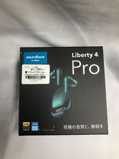 【ジャングルジャングルサカイ石津店】アンカー 完全ワイヤレスイヤホン Anker Soundcore Liberty 4 Pro Bl