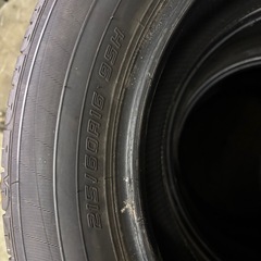 ダンロップ　夏　215/60R16 16年製　の画像