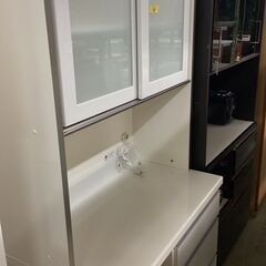 食器棚　パモウナ　白の画像