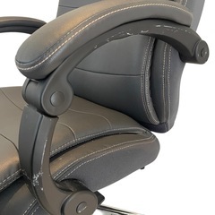 【ジ0208-06】 自宅用に良いワークチェア‼️ニトリ 合成皮革ワークチェア リカルドNの画像