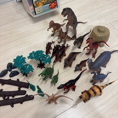 冒険！恐竜フィギュアセットの画像