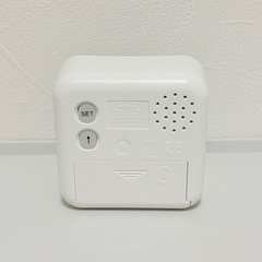 IKEA(イケア) KLOCKIS 時計 温度計 アラーム タイマー ホワイトの画像