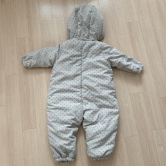 プチバトー 冬用 ロンパースの画像