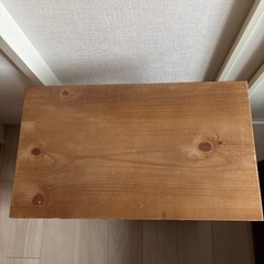 木製ワゴン3段の画像