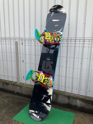 スノーボード Ride AGENDA ライド アジェンダ 156cm 2015年モデル ビンディング、ケース付 オールラウンド 初心者にお勧め