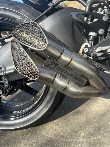 YZF-R1 2015~ セミフルエキゾーストマフラー 美品