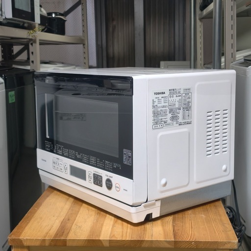 ?激安?最大出力1000W 容量　24L 東芝　オープンレンジ ER-SD70 (W) 2018年製 
