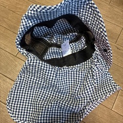 55cm幼児用帽子　日除け取外し可　美品の画像