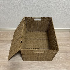 収納ケース　アジアン3個の画像