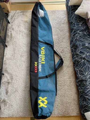 スキー板170cm、ビンディング、ブーツ26.5cm、ストック、バッグの5点セット