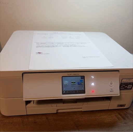 【取引中】brother  プリンター　DCP-567N  インクジェットプリンター ホワイト
