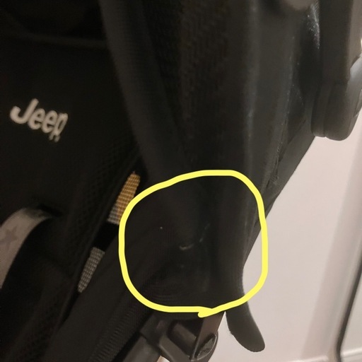 【美品】Jeep       アドベンチャープラス　Ｂ型ベビーカー　バギー　オールブラック　黒