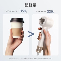 dreame Gleam 高速ヘアドライヤー ヘアスタイリング プロ仕様　ピンクの画像