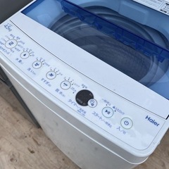 洗濯機・冷蔵庫まとめて値引きありHaier（ハイアール）洗濯機 4.5kgの画像