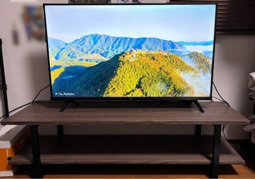 テレビ（リモコン付）＋テレビ台セット