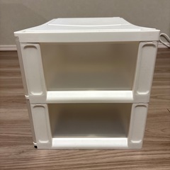 収納ケース 2段ボックス　小物入れの画像