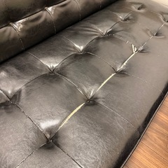 アンティーク調　ソファベッド　幅160cmの画像