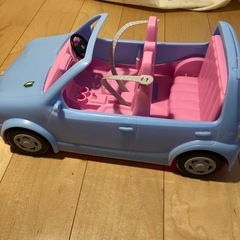 リカちゃん オープンカー 青とピンクの画像
