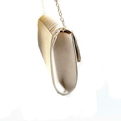 32 パーティーバッグ クラッチバッグ ショルダーバッグ 3WAY シャンパンゴールドの画像