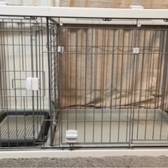 ペット　犬　ケージの画像