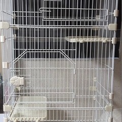 ペット　猫　3段　ケージの画像