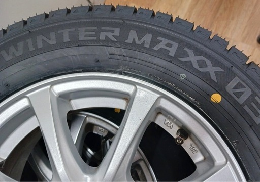 スタッドレスタイヤ　2025年製造　ダンロップ WINTER MAXX03 175/70R14 PCD100 4H 4本セット
