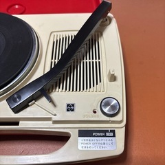 50年程前のレコードプレイヤーの画像