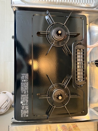 【美品】Rinnai 都市ガス用　ガスコンロKG35NBK　　　　 