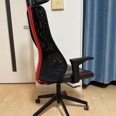 IKEA ゲーミング オフィス チェア MATCHSPEL マッチスペル 不具合なしの画像