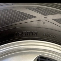 最終値下！バリ山 スタッドレス165R13の画像