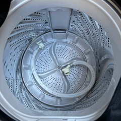 🉐205⭐️2025年製★ほぼ新品★アイリスオーヤマ　洗濯機　6KG ブラック　黒の画像