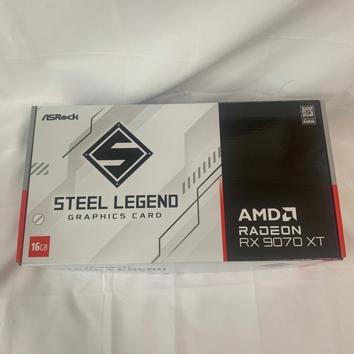 新品未使用 ASRock Radeon RX 9070 XT SL 16GB 白