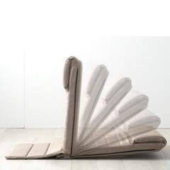 薄型背もたれ座椅子の画像