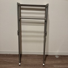 洗濯物干し　折り畳みの画像