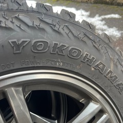 ジムニーJB23 純正エンケイホイール&ヨコハマジオランダー　バリ溝4本セットの画像
