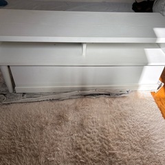 テレビ台ホワイト　（2/28まで掲載）の画像