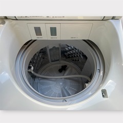 2023年製　Panasonic 縦型洗濯機　NA-SJFA8K2-W ハイエンドモデル　8kg 大阪配送可能の画像