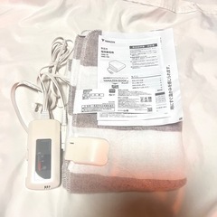 YAMAZEN 電気敷毛布 YMS-18 130x80cmの画像