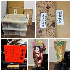 極上手造り木製品　雛人形 伝統的な雛人形　内閣総理大臣賞 羽子板セットの画像