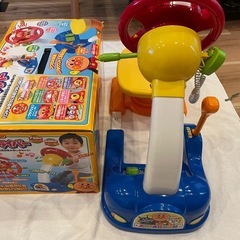 アンパンマンキッズドライバー　おもちゃの画像