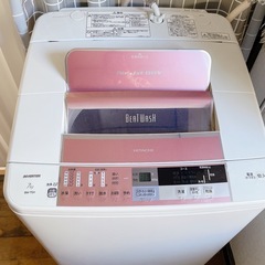 【美品】HITACHI  全自動洗濯機 ビートウォッシュ の画像