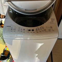 [交渉中]洗濯機  TOSHIBA 8kg 乾燥機能付きの画像