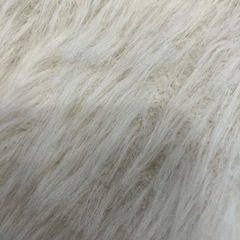 【美品】ホワイトファー長袖セーターの画像