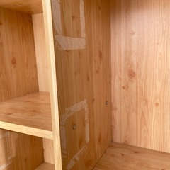 決まりました　無印　本棚の画像