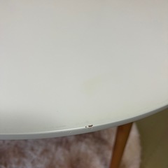 白 丸テーブル Φ80 無料の画像