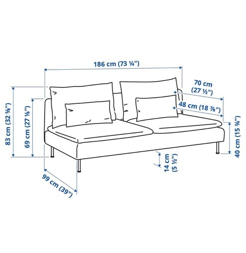 IKEA ソファ　ソーデルハムン