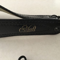 サックスストラップ レザー ブラック　・WoodStone シリーズの画像