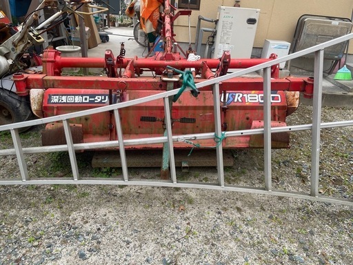 農機具 ヤンマー ロータリー USR1800 保管用スタンド付